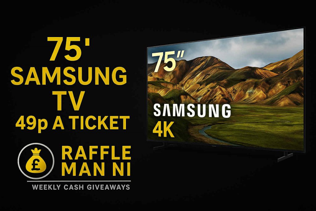 75" Samsung TV