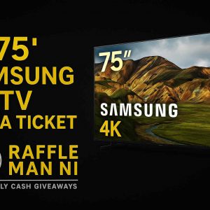 75" Samsung TV
